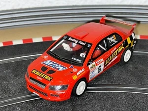 1016- Scalextric TecniToys Mitsubishi Lancer EVO VII #6 Forés Aluju SCALEXTRIC - Imagen 1 de 3