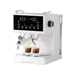 Coffee Machine Automatic Espresso Coffee Maker for Home Office 20 Bar ULKA Pump - Picture 1 of 16