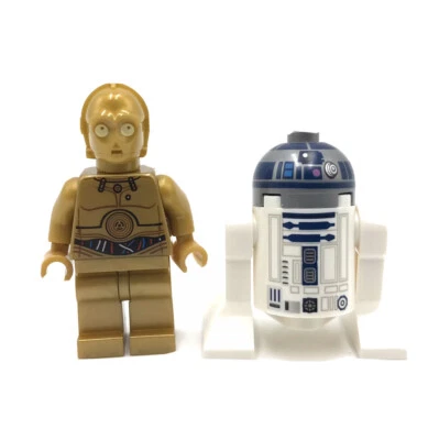 LEGO R2-D2 C-3PO Cables Minifigura Star Wars 9490 10236 75290 75273 75308 droide Foto 1 de 4