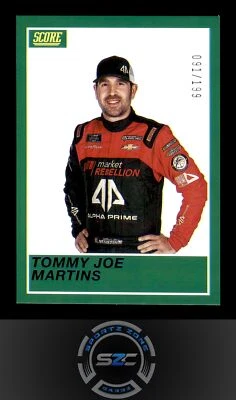 Tommy Joe Martins - 2023 Panini Chronicles Score Blue Card#1 #/199 - Image 1 of 2