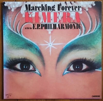 DISQUE VINYLE LP 33t 12" KIMERA « Marching forever » DISCO FRANCE 1986  - Photo 1/3