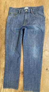 Pantalón Nat Nast Adulto 36x31.5 Azul Denim Pierna Recta Ropa de Calle Jean Para Hombre 36x31.5 - Imagen 1 de 15