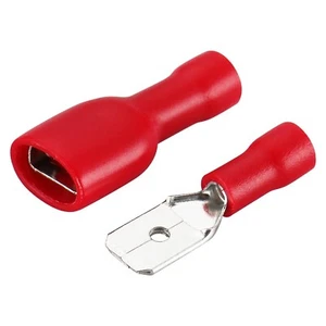 Baomain Male & Female Quick disconnects Vinyl Fully Insulated Spade Wire Conn... - Picture 1 of 5