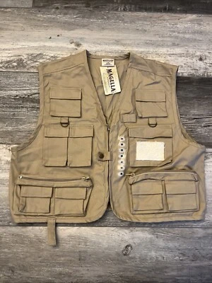 Magellan Sportswear Fly Fishing Vest Khaki Medium NWT - Image 1 of 4