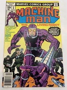 MACHINE MAN #1 1st appearance, Jack Kirby Marvel 1978 VF- Cents - Picture 1 of 1