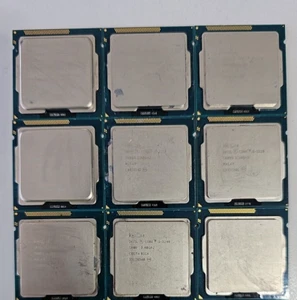 Lot of 9. Intel Core I3-3240 3.4GHZ 3MB LGA15 PROC CPU - Picture 1 of 3