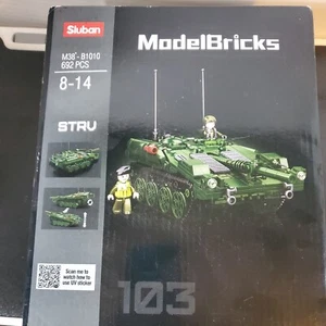 Sluban ModelBricks Tank M38-B1010 - Picture 1 of 6