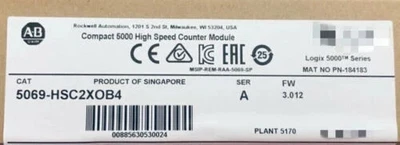 NEW 5069-HSC2XOB4 ALLEN BRADLEY CompactLogix High Speed Counter Module FREE SHIP - Photo 1/3