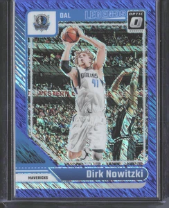 2024-25 Optic Dirk Nowitzki Blue Shimmer /75 Color Match🔥 - Picture 1 of 2