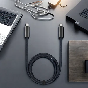 USB4 40Gbps Thunderbolt 4 Cable 100W PD Type-C Fast Charging Data Transfer Cable - Picture 1 of 12