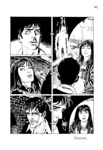 BRUNO BRINDISI - Tavola originale Dylan Dog Speciale n.27 "La Bomba!" p.76 - Picture 1 of 1