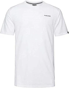 HEAD boys club tech t-shirt sports shirt L 152 white - Picture 1 of 2