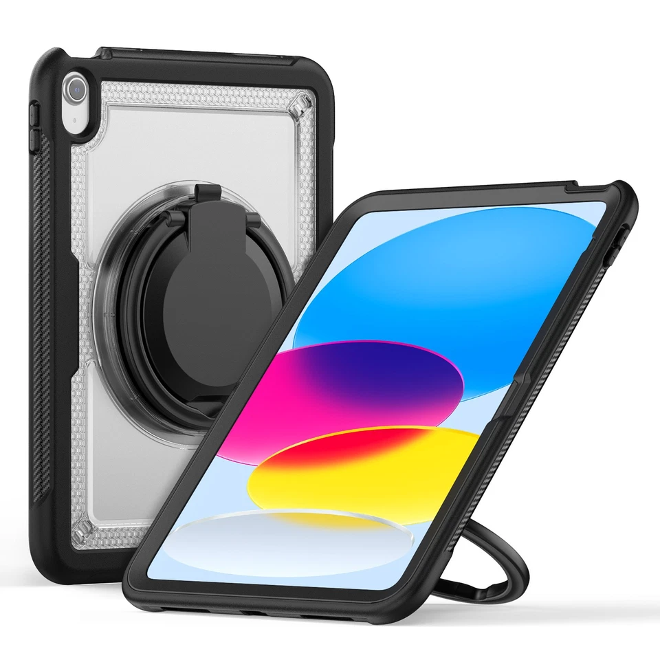 Kids Rotating Handle/Stand Case for iPad 7/ 8th 9th 10th 11th A16 Gen Shockproof - Image 1 of 4