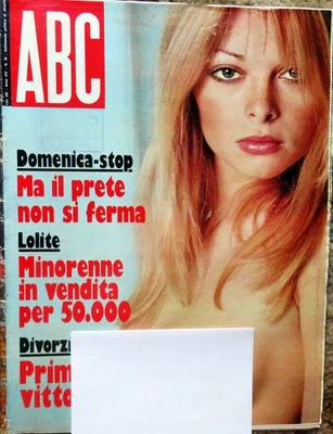 ABC -  Italian weekly Magazine - Your Choice, Individual Issues, 1970s - Image 1 of 2