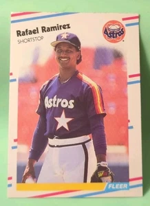 1988 Fleer Update - Rafael Ramirez #U-91 - Houston Astros  - Bild 1 von 2
