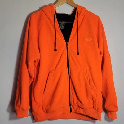 Chaqueta con Capucha Huntworth Hombre Naranja Polar Caza Talla Med Ver Descripción  Foto 1 de 4