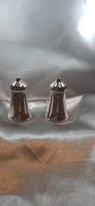 Salt & pepper pots, silver plated, made in Sheffield, England, A1 - Picture 1 of 10