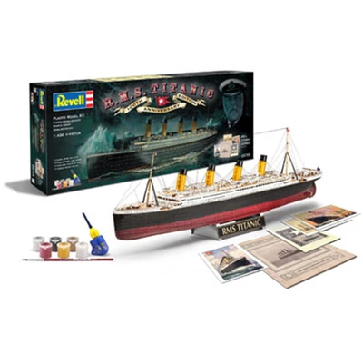 R.M.S. TITANIC 100th ANNIVERSARY EDITION KIT 1:400 Revell Kit Navi Modellino Nuo - Immagine 1 di 4