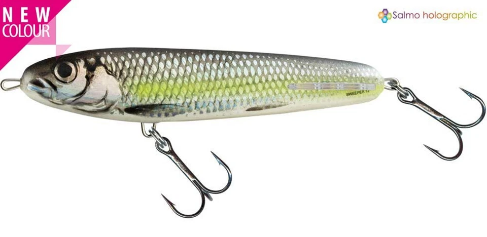 Salmo Sweeper Siver Chartreuse Shad 10cm/19g - Bild 1 von 1