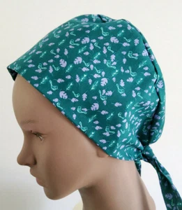 OP Haube Chemo Kopfbedeckung - Arztpraxis Tierarzt NEU HandmadeMiamo - Bild 1 von 1