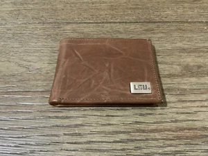 LSU Genuine Leather Bifold Wallet - Picture 1 of 3