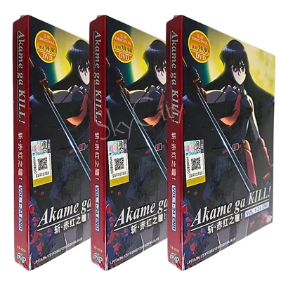 AKAME GA KILL! DVD Anime Complete TV Series (Vol 1-24 End) English Dubbed - Image 1 of 4