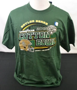 Baylor University Bears 2015 Cotton Bowl Tee Shirt - L (BAY-03) - Picture 1 of 5