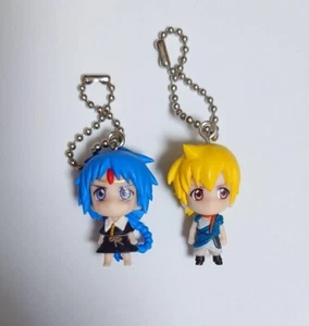 Magi The Labyrinth of Magic Figur Schlüsselanhänger Lot 2 Set Maskottchen Japan Anime M612 2 - Bild 1 von 3
