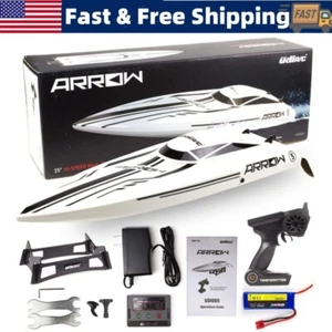 Brushless RC Racing Boat 50KM/H High Speed Remote Control Boat Ideal Gift Kid US - Picture 1 of 15