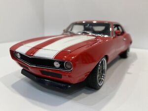 1/18 - 1967  CHEVROLET CAMARO STREET FIGHTER KINESIS-RED-LIMITED EDITION-MINT 