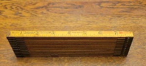 Vintage INTERLOX Master Slide Rule No. 106 6’ Wood Ruler 72" - Picture 1 of 9