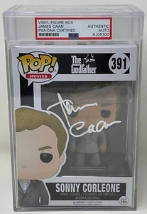 James Caan Firmato Sonny Corleone Il Padrino Funko Pop Figura 391 PSA/DNA - Foto 1 di 8