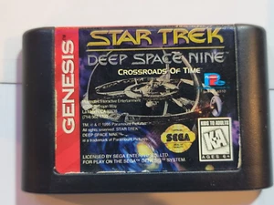 Star Trek Deep Space Nine Crossroads of Time (Sega Genesis) SGEN - Picture 1 of 1