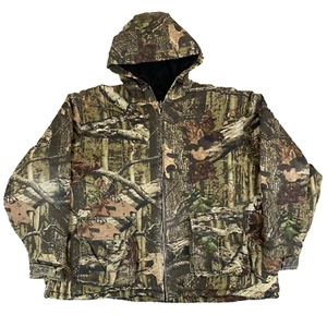 Mossy Oak Realtree Camouflage Bomber Hunting Jacket Men's Size Approx 2XL - Bild 1 von 22
