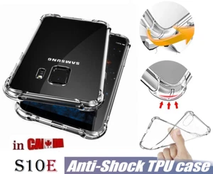 Anti Shock Knock TPU Clear Case Cover Transparent SOFT FOR Samsung Galaxy S10e  - Photo 1 sur 3
