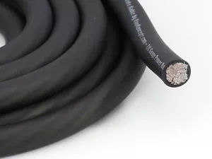 KnuKonceptz Kolossus Flex 1/0 Gauge Black OFC Ground Wire Battery Copper Cable - Picture 1 of 2