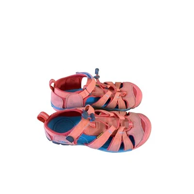 Keen Youth Size 4 Orange Slip On Shoes Sandals Fisherman Walking Hiking Comfort - Image 1 of 4