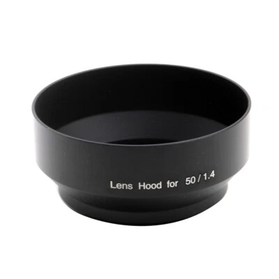 Screw-in 52mm Lens Hood Mount Aluminum Alloy Len Protector for Nikon 50mm/f1.4
