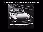 TRIUMPH TR5 PARTS MANUAL &amp; TR 5 PI PART NUMBER LIST 290pg with Exploded Diagrams