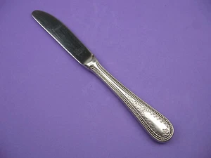 Butter spreader knife Towle Germany 18/8 stainless BEADED ANTIQUE ENGRAVED - Picture 1 of 3