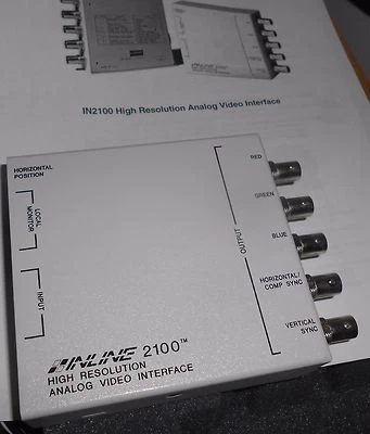 INLINE  IN2100 ANALOG VIDEO INTERFACE - Image 1 of 4
