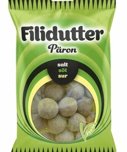 10 x 65g Filidutter Päron Pear salt sweet sour vegan candy bag - Picture 1 of 1