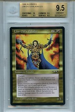 MTG Lim-Dul's Paladin BGS 9.5 Gem Mint Alliances Magic Card Amricons 5072