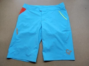 Norrona /29 Flex Womens Shorts Size M Blue Hiking Outdoor Mountain Comfort - Picture 1 of 12