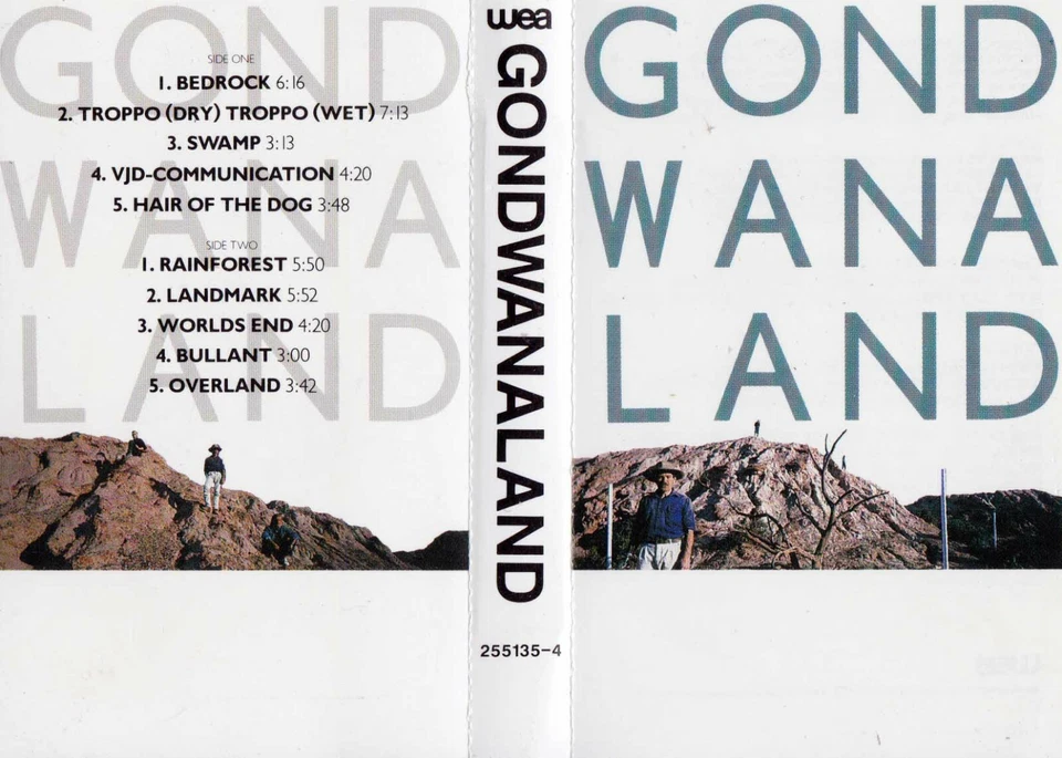 GONDWANALAND Self Titled  - Cassette - Tape   SirH70 - Image 1 of 1