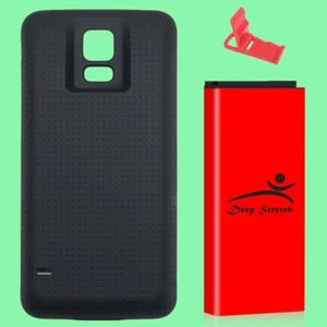 Long Lifespan 6820mAh Durable Battery Back Cover for Samsung Galaxy S5 SM-G900A - Picture 1 of 1