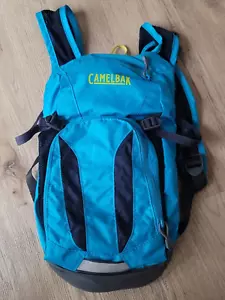 CamelBak Mini M.U.L.E. Mochila de hidratación para niños 50 oz azul atómico sin vejiga - Imagen 1 de 6