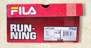 Fila Mens Capture 1SR20107-168 White Casual Shoes Sneakers - Size 11.5 - Picture 1 of 7