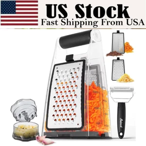Joined Cheese Grater with Container - Picture 1 of 7