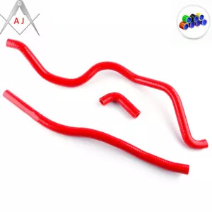 Manguera de silicona roja para 04-05 Polaris Sportsman 400 500 HO 4x4/06-07 Sportsman 450 - Imagen 1 de 6
